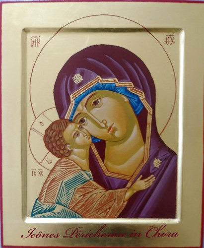 2019 Icône de la Mère de Dieu du Prince Igor (Igorevskaïa). Main de Marie Mansour | by Périchorèse-iconographie