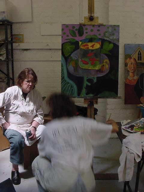 Hand Workshop Painting Studio in 2003