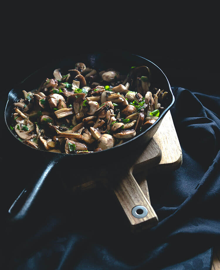 mushrooms are naturally packed with B vitamins