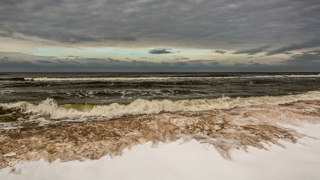 Winter conquering the Baltic sea, day 1