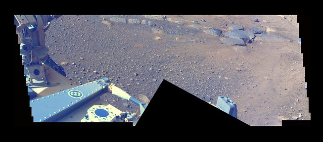 NASA  : Perseverance Rover : Sol 2 Navigation Camera (RGB)