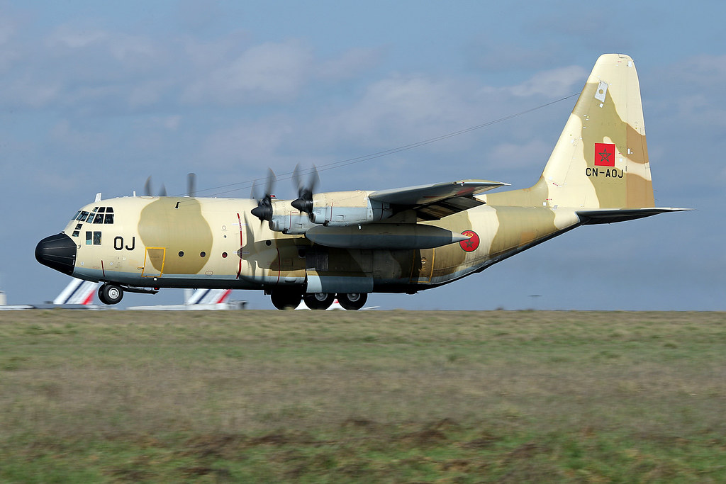 Lockheed C-130H Hercules Royal Moroccan Air Force CN-AOJ 