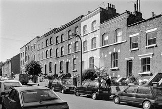 Houses, Lambourn Rd, Clapham, Lambeth, 1989 89-5i-35