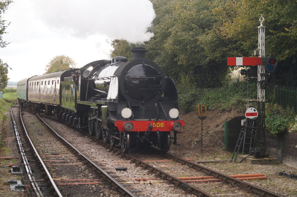 Urie arrival at Ropley
