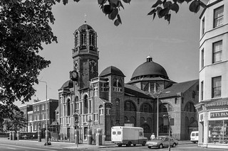 Christ Church, Brixton Rd,  Kennington, Lambeth, 1989 89-5c-21