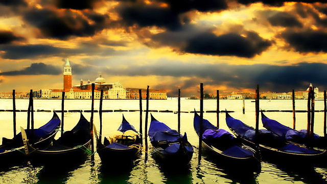 Stormy Venice, Italy