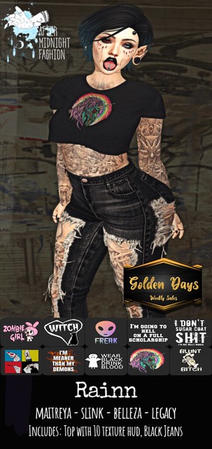 ::AMF:: Rain Outfit- Golden Days Weekly Sales 55L