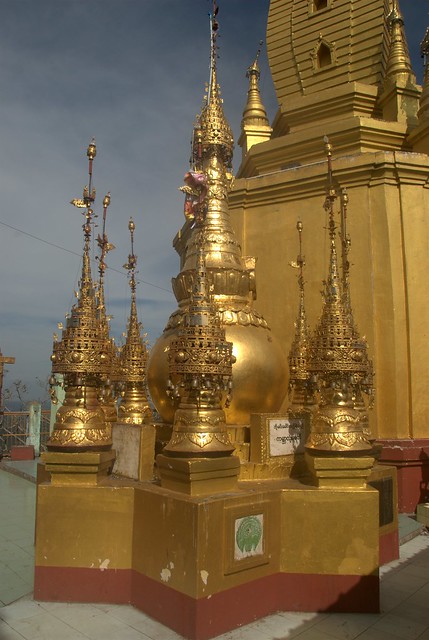 Stupas Atop Mt Popa
