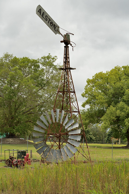 12-foot Alston Enclosed Double Geared (EDG) windmill; Gympie, QLD, Australia