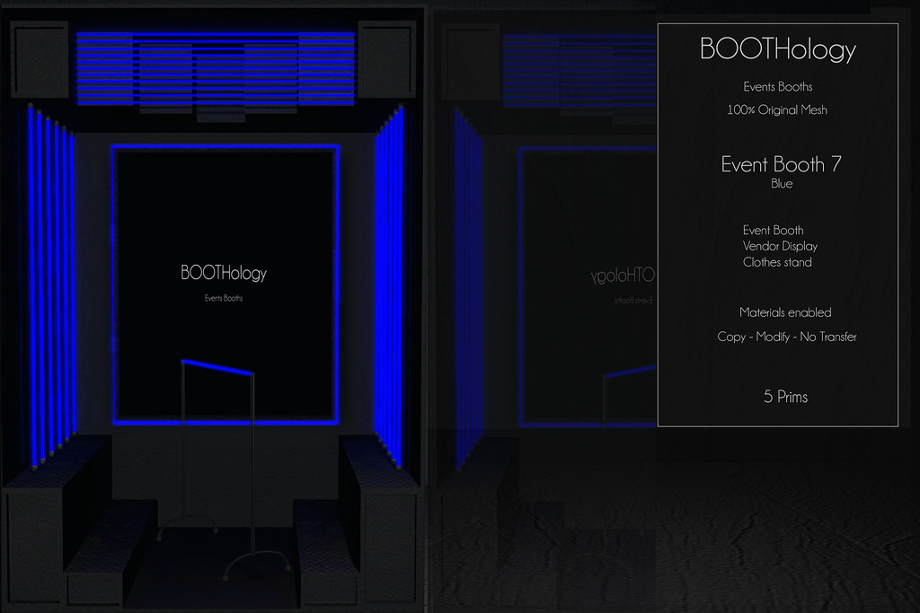 Bothology – Event Booth 7 Blue Version AD
