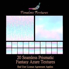 TT 20 Seamless Prismatic Fantasy Azure Timeless Textures