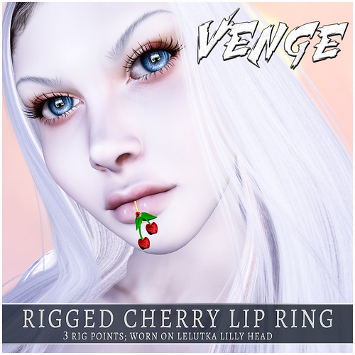 VENGE - 'Cherry Lip Ring' Advert