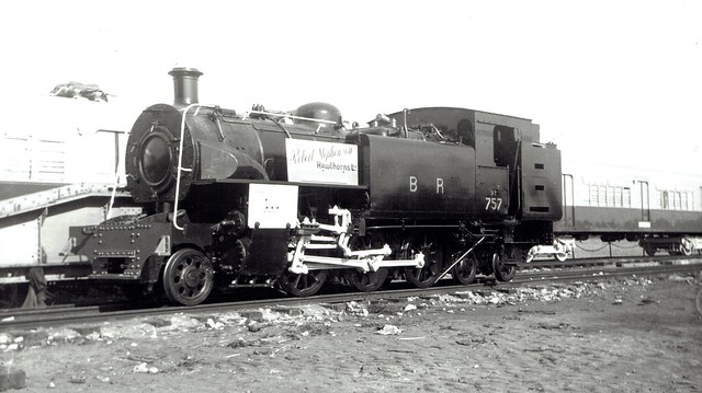 Burma Railways - 2-6-4T steam locomotive Nr. 757 (Robert Stephenson 7318 / 1947)