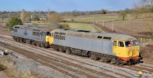 56081 paired with 56312 ‘GBRf’. BREL built Diesel Electric Locomotives on Dennis Basford’s railsroadsrunways.blogspot.co.uk’