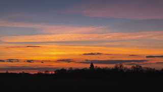 Sunset over Longmeadow