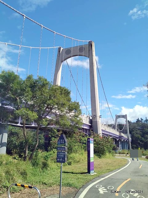 桃園大溪橋(Dasi bridge) , Dasi district,Taoyuan city, North Taiwan,SJKen, Feb 12, 2021.