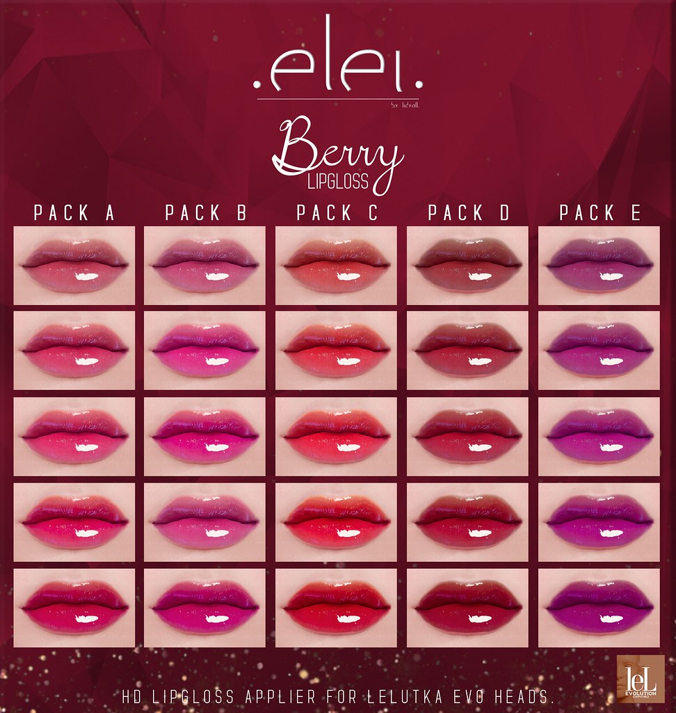 .E l e i. – Berry (Lipgloss) for #SKS 02282020