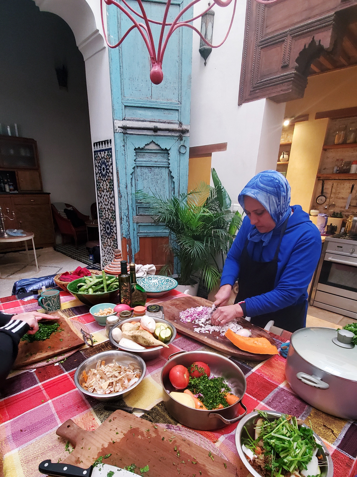 Morocco cooking class