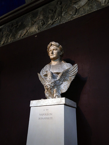 Neo-classical style bust of Napoleon