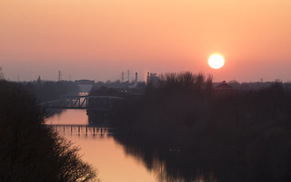 Wilderspool sunset 04 feb 21