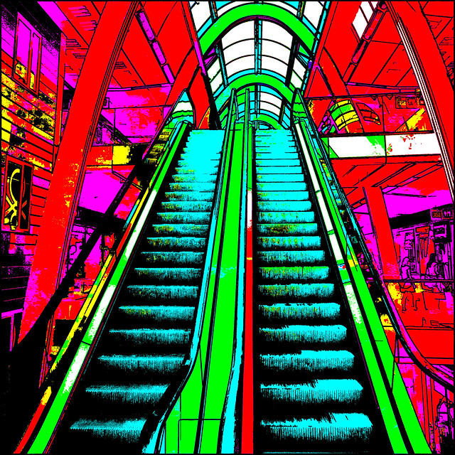 the escalator