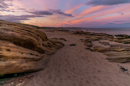 beach scotland escocia dornoch leica sunset landscape atardecer sand rangefinder paisaje arena puestadesol rocas rocs leicam mirrorless leicam240