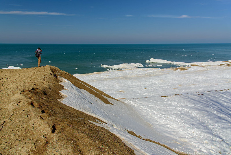 The Ice From Central Beach