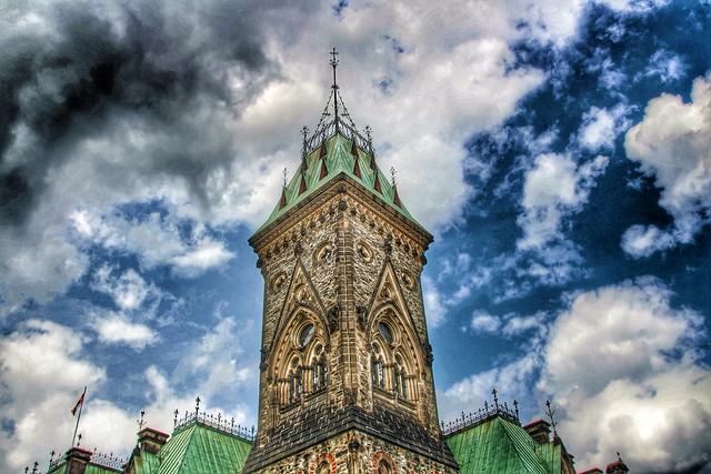 Ottawa Ontario ~ Canada ~  Parliament Hill ~  West Block  ~ Historical