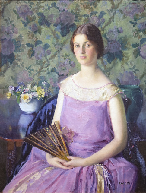 Leonore in Evening Gown, c. 1920