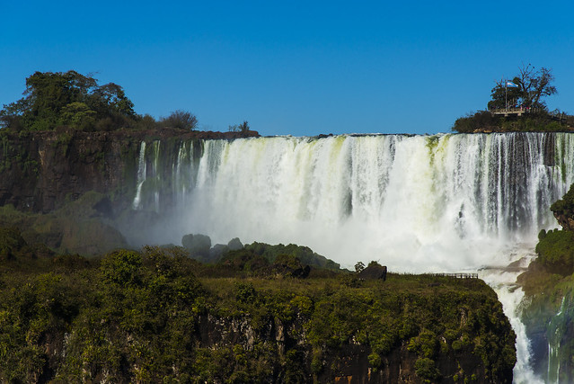 Misiones Pto. Iguazu Parque Nacional Pasarela Circuito Bajo Salto Mbigua Argentina