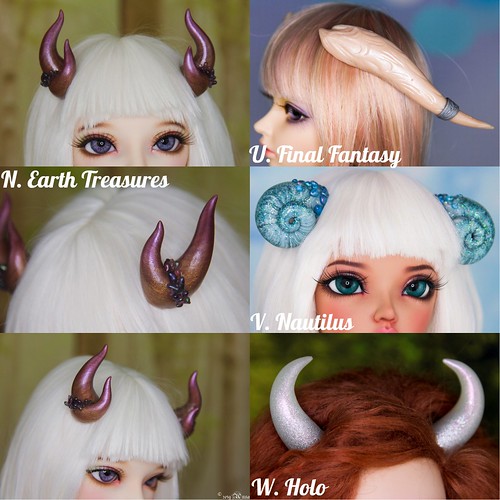 Horns Designs Collages