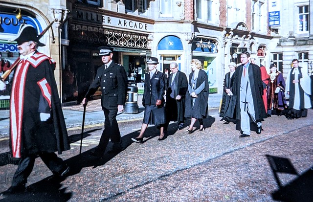 A procession in Preston (1990's sometime)