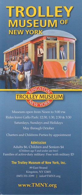 Trolley Museum NY Cover