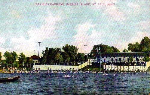 Old Saint Paul Minnesota Postcard - The Bathing Pavilion A… | Flickr