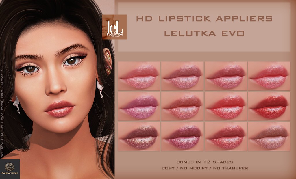Synergy – Lelutka Lipstick Applier for EVO heads – Ely♥