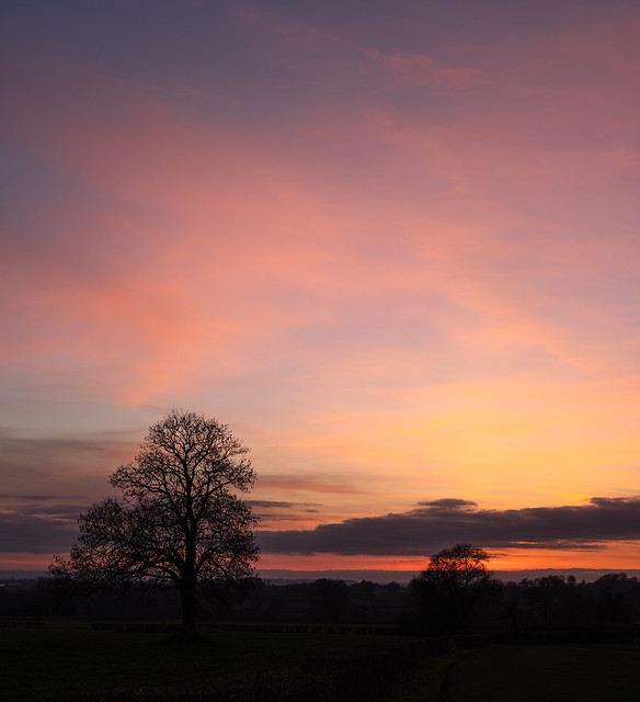 Sunset in Somerset
