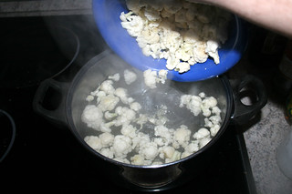 09 - Add cauliflower / Blumenkohl hinzufügen