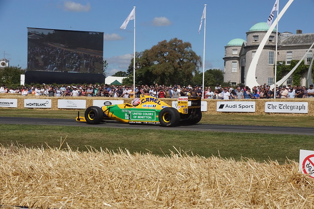 Benetton-Ford B192 3.5-litre V8 1992, Michael Schumacher at Fifty, Speed Kings, Motorsport’s Record Breakers, Goodwood Festival of Speed