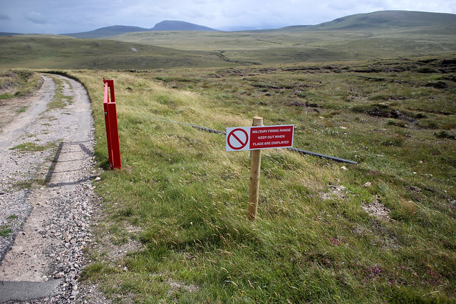The road to Cape Wrath lighthouse.