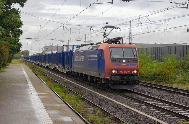 [Hilden, Bahnhof] SBB Cargo 482 013 