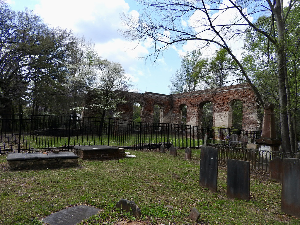 Biggin Church Ruins in Moncks Corner, South Carolina. Photo by howderfamily.com