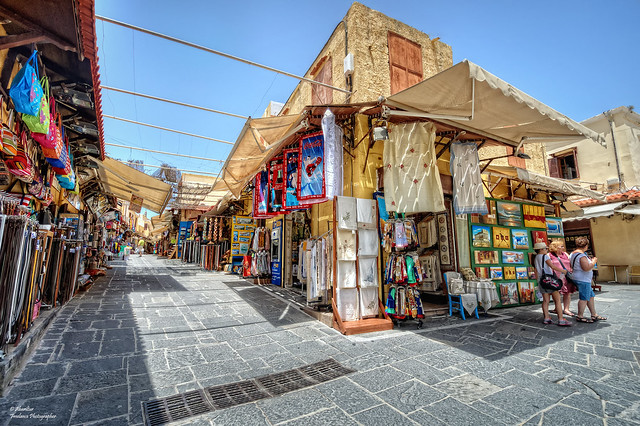 Old Town Rhodes Shopping
