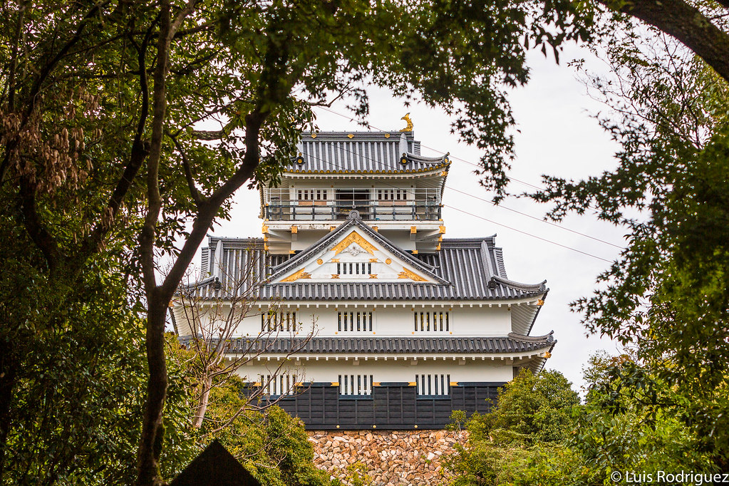 Tenshu o torre principal del castillo de Gifu