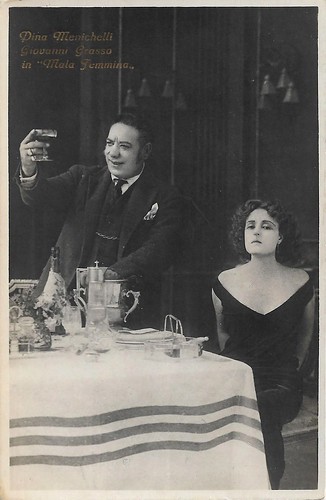 Pina Menichelli and Giovanni Grasso in Malafemmina