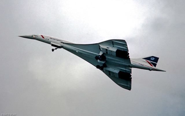 British Airways BAC Concorde 102 G-BOAF