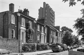 Houses, 43-49, Lansdowne Gardens, Stockwell, Lambeth, 1989  89-7h-14