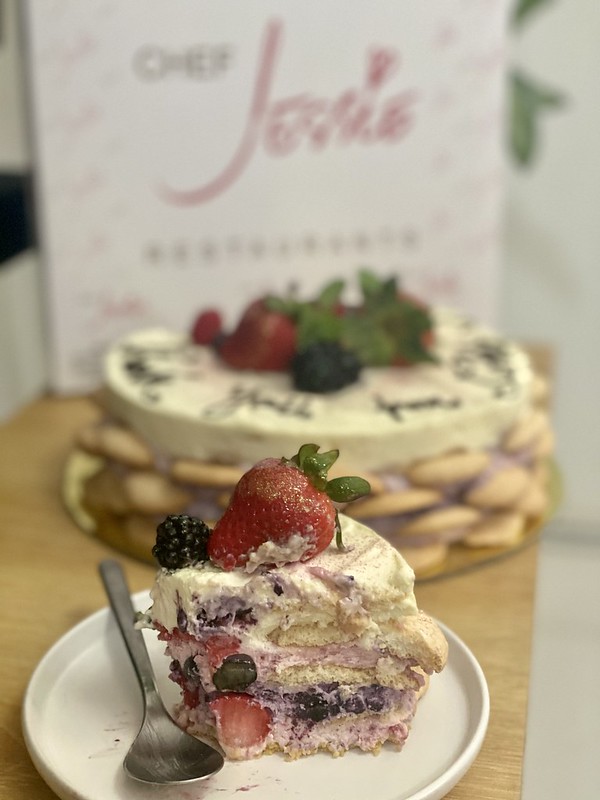 Chef Jessie Light Summer Berry Cake
