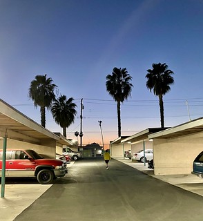 Sunset in Los Ángeles, California
