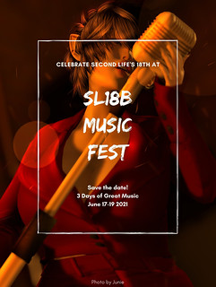 Second Life’s 18th Birthday Music Fest - Sign Up for Auditions!