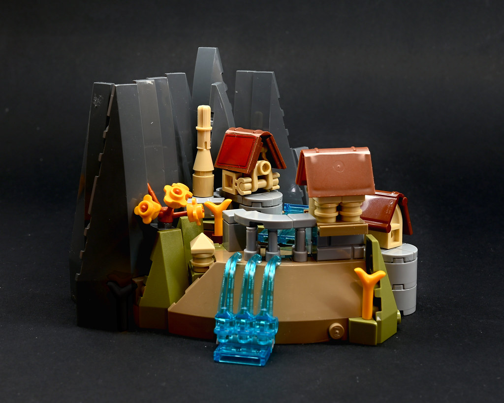 Custom Designed Minifigure Bilbo Baggins  Printed On LEGO Parts 